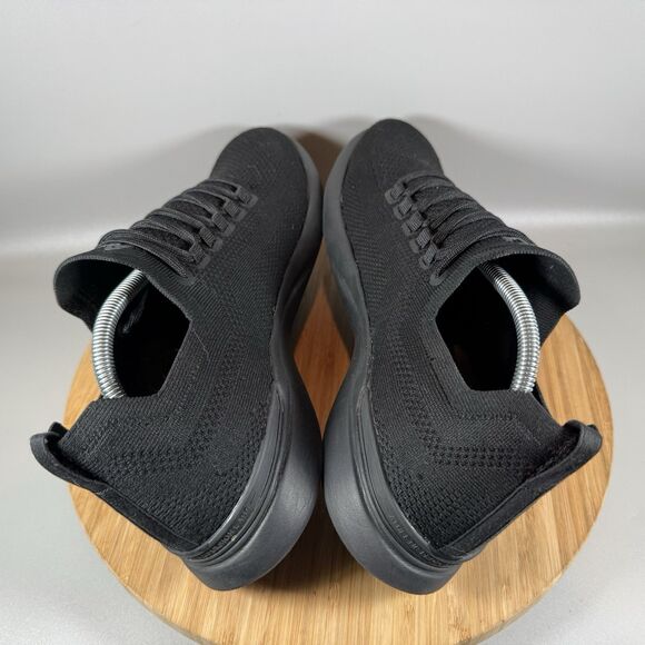 APL  Techloom Breeze Mens 12.5 Black Athletic Knit Running Shoes - Picture 5 of 8